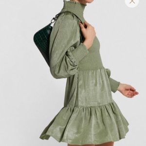 Alice And Olivia Smocked Dress